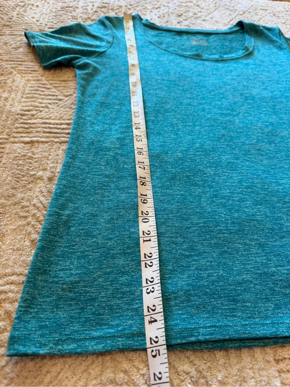 Nike Teal Heather Dri-FIT Short Sleeve Tee Size Medium